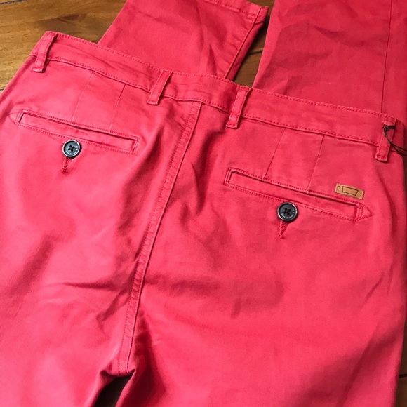 LEVI’S Red Men’s Everyday Chinos Pants 27 - Picture 8 of 8